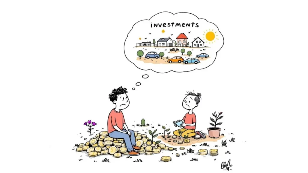 why simply saving money isn't enough to build wealth